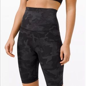 Lululemon Align Shorts 10 Inches Grey Camo Sz 4